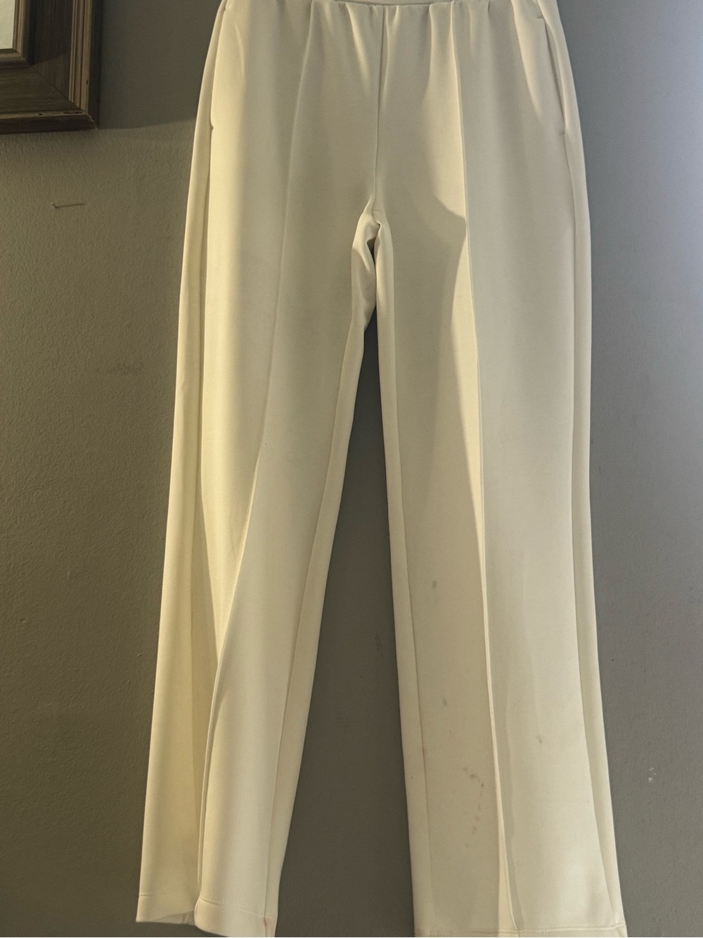 FLX Women's Cream Track Pants - Small - Picture 7 of 8